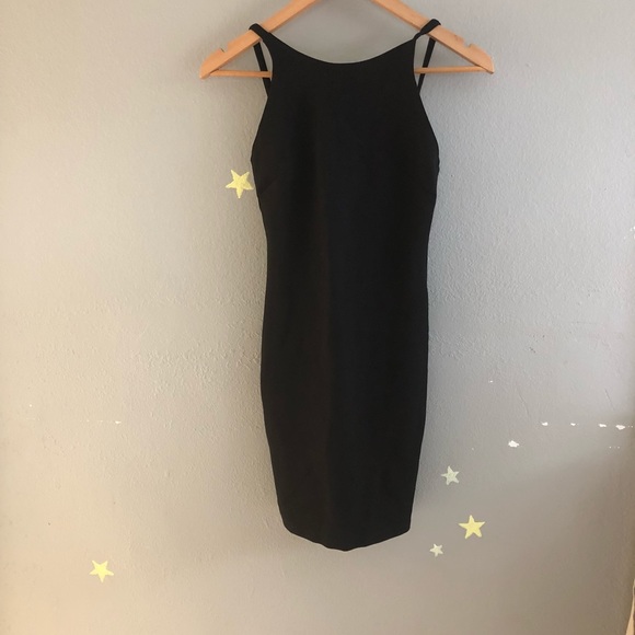 Lulus Dresses & Skirts - Lulu’s The Perfect Black Midi Dress Bodycon XS